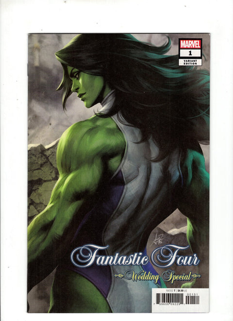 Fantastic Four: Wedding Special #1 (Cvr E) (2018) Variant Stanley Artgerm Lau E Variant Stanley Artgerm Lau Buy & Sell Comics Online Comic Shop Toronto Canada