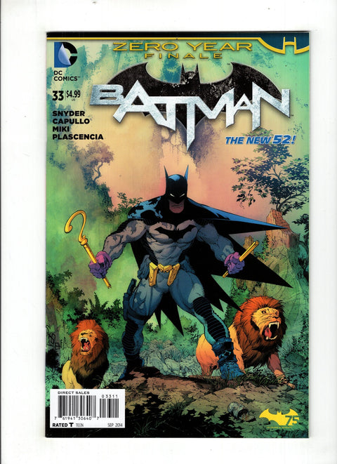 Batman, Vol. 2 #33 (Cvr A) (2014) Greg Capullo A Greg Capullo Buy & Sell Comics Online Comic Shop Toronto Canada