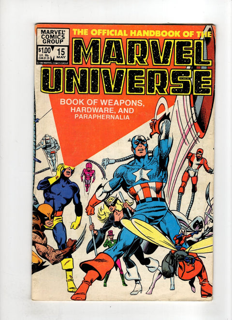 Official Handbook of the Marvel Universe, Vol. 1 #15 (Cvr A) (1984) A Buy & Sell Comics Online Comic Shop Toronto Canada