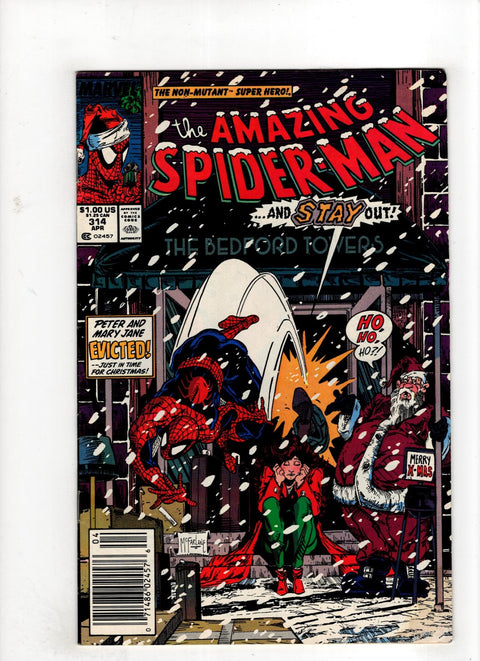 The Amazing Spider-Man, Vol. 1 #314 (1989) Newsstand Edition Newsstand Edition Buy & Sell Comics Online Comic Shop Toronto Canada
