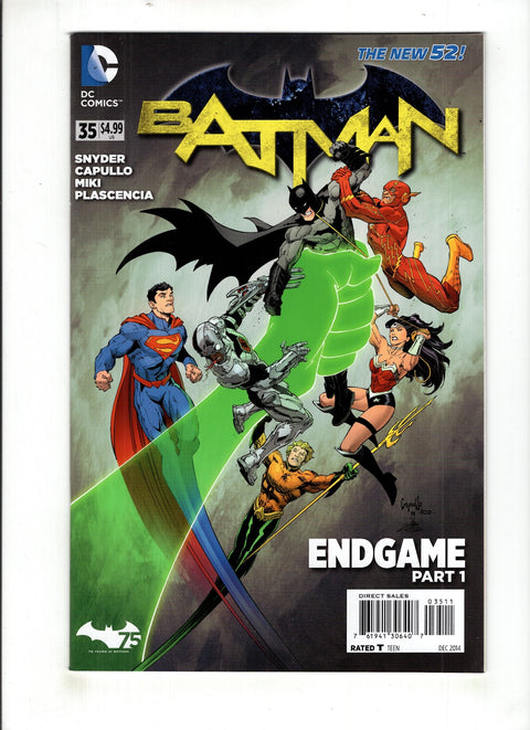 Batman, Vol. 2 #35 (Cvr A) (2014) Greg Capullo A Greg Capullo Buy & Sell Comics Online Comic Shop Toronto Canada