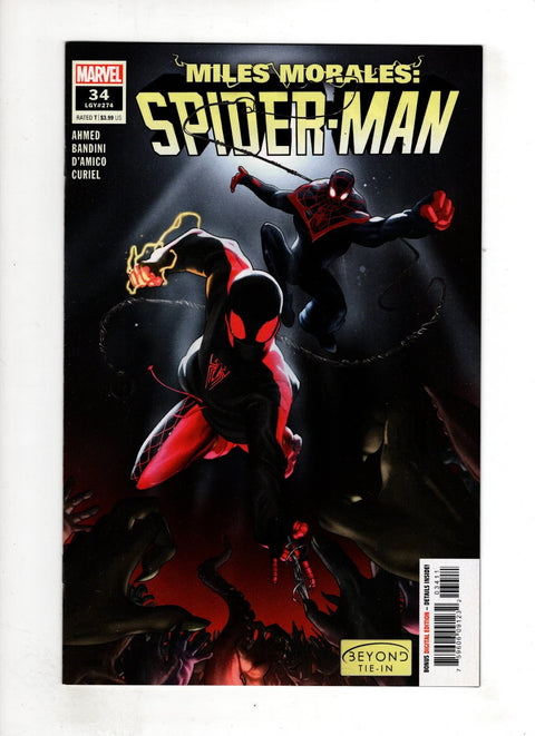 Miles Morales: Spider-Man, Vol. 1 #34 (Cvr A) (2022) Taurin Clarke A Taurin Clarke Buy & Sell Comics Online Comic Shop Toronto Canada