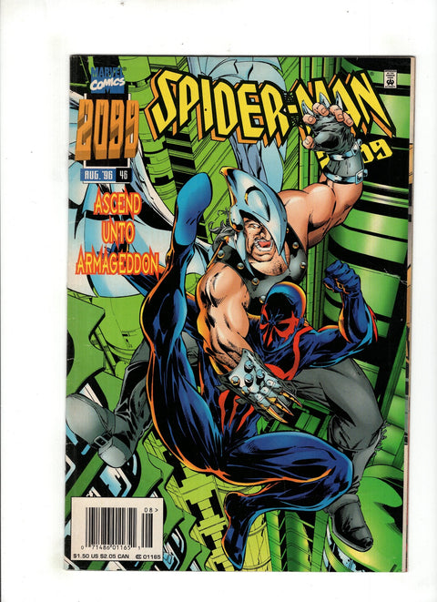 Spider-Man 2099, Vol. 1 #46 (1996) Newsstand Edition Newsstand Edition Buy & Sell Comics Online Comic Shop Toronto Canada