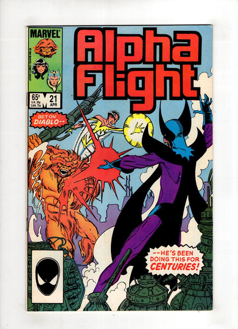 Alpha Flight, Vol. 1 #21 (1985) Buy & Sell Comics Online Comic Shop Toronto Canada