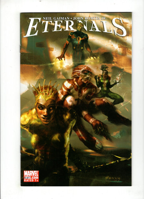 Eternals, Vol. 3 #6 (Cvr A) (2007) Rick Berry A Rick Berry Buy & Sell Comics Online Comic Shop Toronto Canada