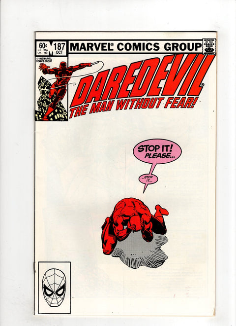Daredevil, Vol. 1 #187 (1982) Buy & Sell Comics Online Comic Shop Toronto Canada