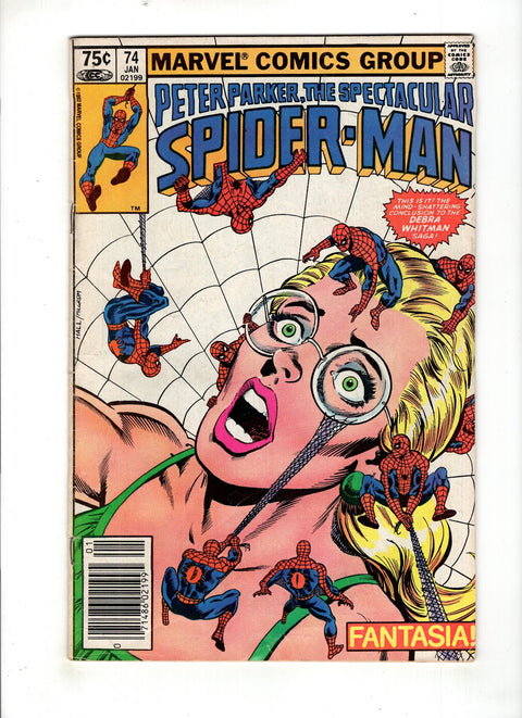 The Spectacular Spider-Man, Vol. 1 #74 (1983) Canadian Price Variant Canadian Price Variant Buy & Sell Comics Online Comic Shop Toronto Canada