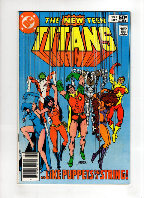 The New Teen Titans, Vol. 1 #9 (1981) Newsstand Edition Newsstand Edition Buy & Sell Comics Online Comic Shop Toronto Canada