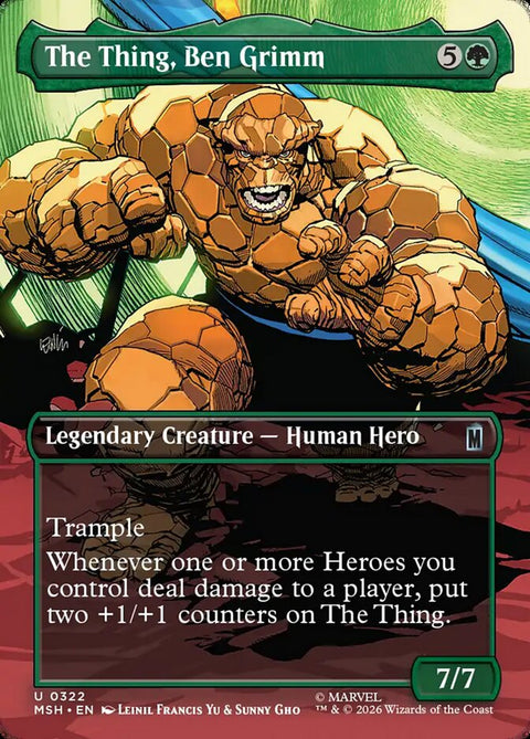 The Thing, Ben Grimm (Foil)