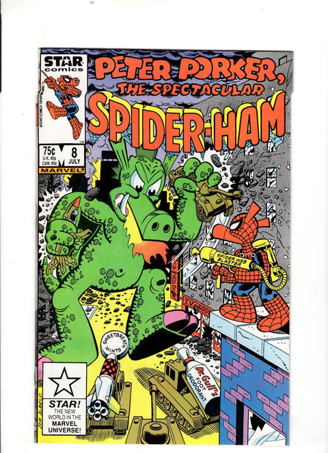Peter Porker, The Spectacular Spider-Ham #8 (1986) Buy & Sell Comics Online Comic Shop Toronto Canada