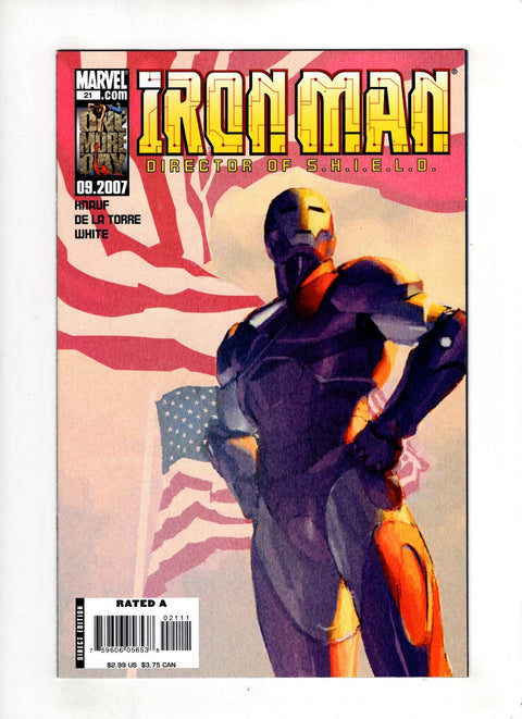 Iron Man, Vol. 4 #21 (Cvr A) (2007) Gerald Parel A Gerald Parel Buy & Sell Comics Online Comic Shop Toronto Canada