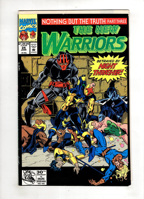 The New Warriors, Vol. 1 #24 (1992) Buy & Sell Comics Online Comic Shop Toronto Canada
