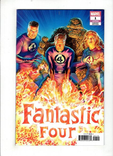 Fantastic Four, Vol. 6 #1 (Cvr J) (2018) Alex Ross Incentive Variant (1:50) J Alex Ross Incentive Variant (1:50) Buy & Sell Comics Online Comic Shop Toronto Canada