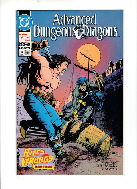 Advanced Dungeons & Dragons #34 (1991) Buy & Sell Comics Online Comic Shop Toronto Canada