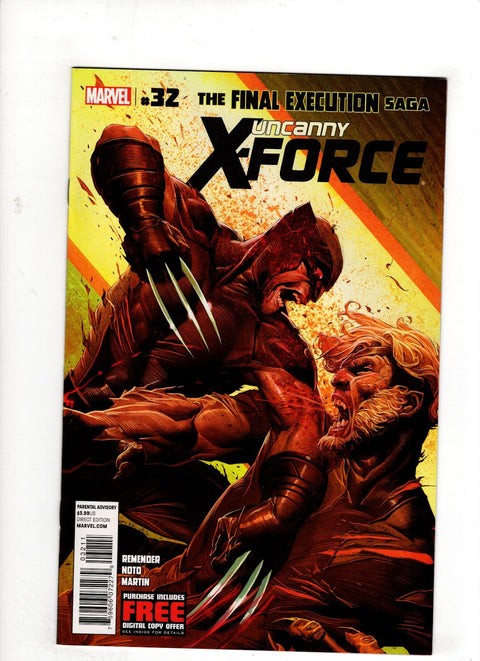 Uncanny X-Force, Vol. 1 #32 (Cvr A) (2012) Jerome Opeña A Jerome Opeña Buy & Sell Comics Online Comic Shop Toronto Canada