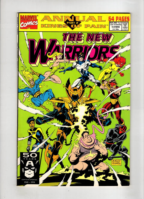 The New Warriors, Vol. 1 Annual #1 (Cvr A) (1991) A Buy & Sell Comics Online Comic Shop Toronto Canada
