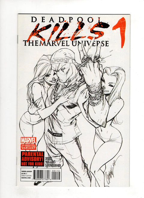 Deadpool Kills the Marvel Universe #1 (2012) 2nd Printing J. Scott Campbell 2nd Printing J. Scott Campbell Buy & Sell Comics Online Comic Shop Toronto Canada