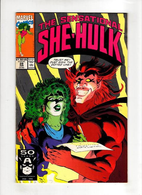 The Sensational She-Hulk, Vol. 1 #28 (1991) Buy & Sell Comics Online Comic Shop Toronto Canada