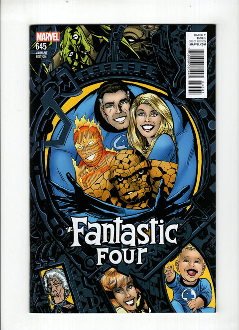 Fantastic Four, Vol. 5 #645 (Cvr C) (2015) Michael Golden Connecting Variant C Michael Golden Connecting Variant Buy & Sell Comics Online Comic Shop Toronto Canada