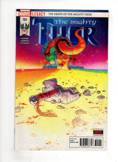 The Mighty Thor, Vol. 2 #701 (Cvr A) (2017) Regular Russell Dauterman Cover A Regular Russell Dauterman Cover Buy & Sell Comics Online Comic Shop Toronto Canada