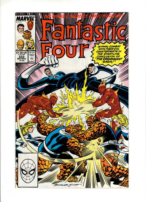 Fantastic Four, Vol. 1 #333 (1989) Buy & Sell Comics Online Comic Shop Toronto Canada