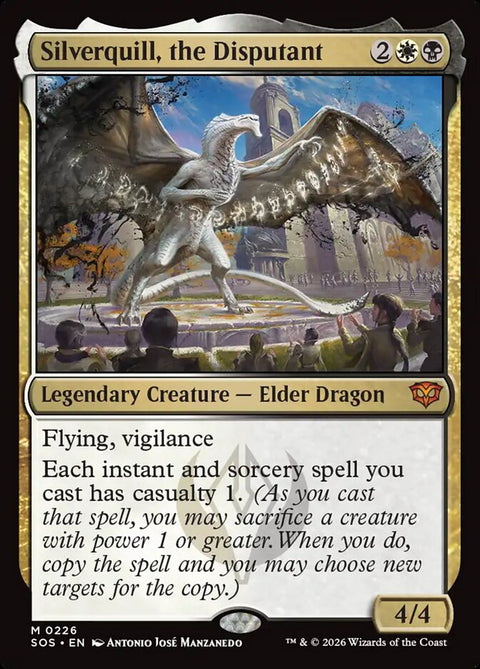 Silverquill, the Disputant (Foil)