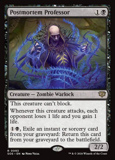 Postmortem Professor (Foil)