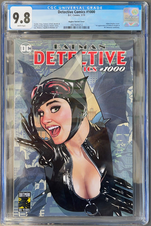 Detective Comics, Vol. 3 #1000 (CGC 9.8) (2019) AQ Golden Apple Exclusive Adam Hughes Trade Dress Variant, Limited to 3000 copies Buy & Sell Comics Online Comic Shop Toronto Canada