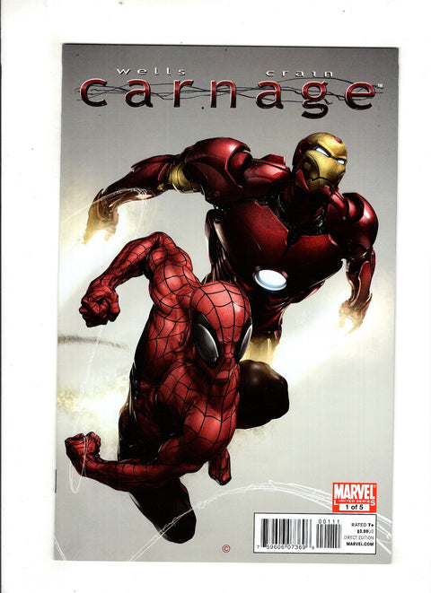 Carnage, Vol. 1 #1 (Cvr A) (2010) Clayton Crain A Clayton Crain Buy & Sell Comics Online Comic Shop Toronto Canada