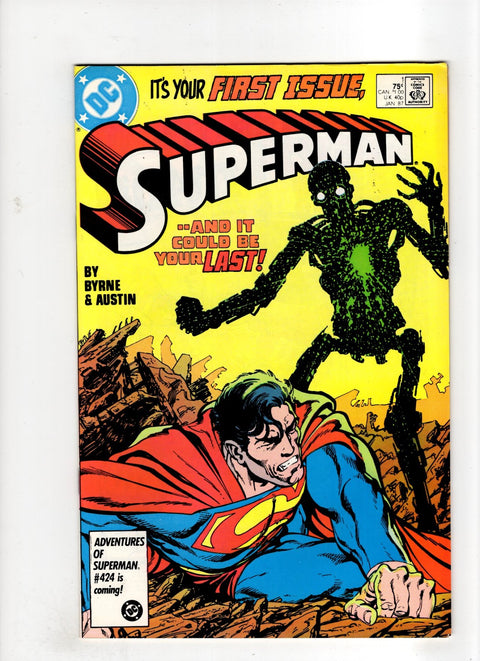 Superman, Vol. 2 #1 (1986) Buy & Sell Comics Online Comic Shop Toronto Canada