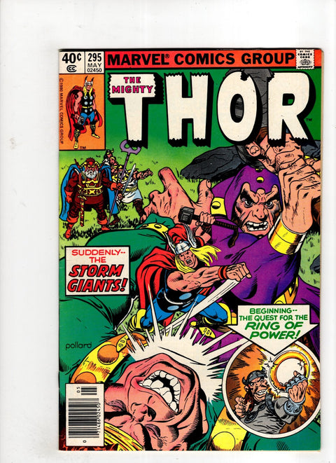 Thor, Vol. 1 #295 (1980) Newsstand Edition Newsstand Edition Buy & Sell Comics Online Comic Shop Toronto Canada