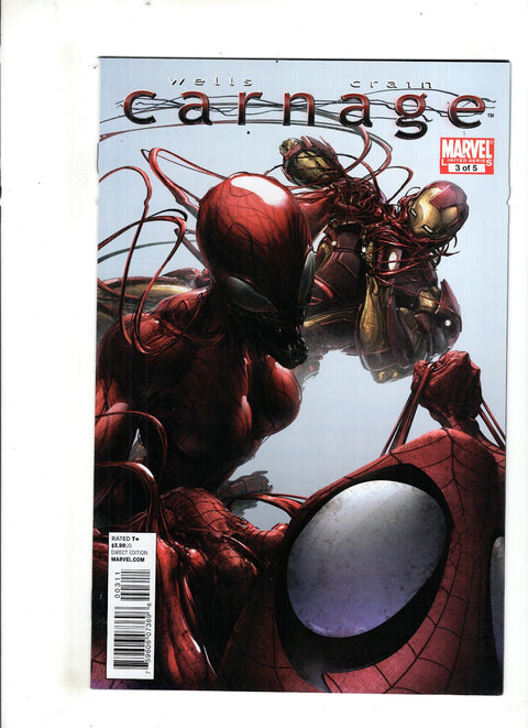 Carnage, Vol. 1 #3 (Cvr A) (2011) Clayton Crain A Clayton Crain Buy & Sell Comics Online Comic Shop Toronto Canada