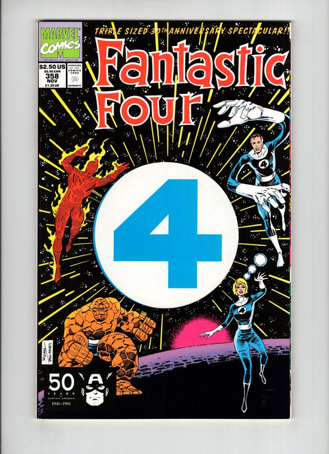 Fantastic Four, Vol. 1 #358 (1991) Buy & Sell Comics Online Comic Shop Toronto Canada