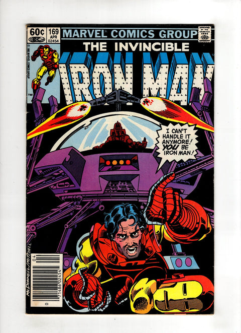 Iron Man, Vol. 1 #169 (1983) Newsstand Edition Newsstand Edition Buy & Sell Comics Online Comic Shop Toronto Canada