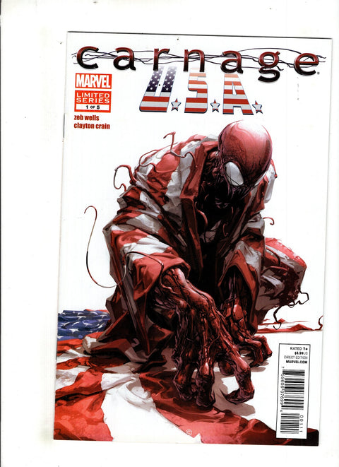 Carnage USA #1 (Cvr A) (2011) Clayton Crain A Clayton Crain Buy & Sell Comics Online Comic Shop Toronto Canada