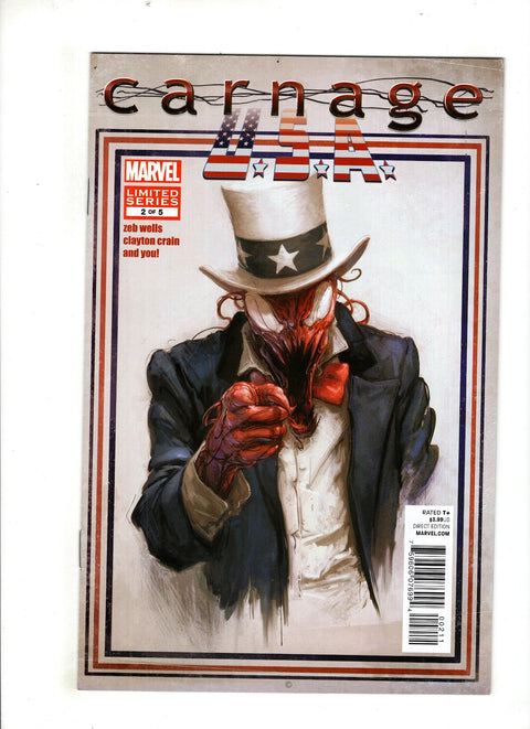 Carnage USA #2 (Cvr A) (2012) Clayton Crain A Clayton Crain Buy & Sell Comics Online Comic Shop Toronto Canada