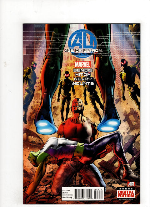 Age of Ultron #3 (Cvr A) (2013) Bryan Hitch A Bryan Hitch Buy & Sell Comics Online Comic Shop Toronto Canada