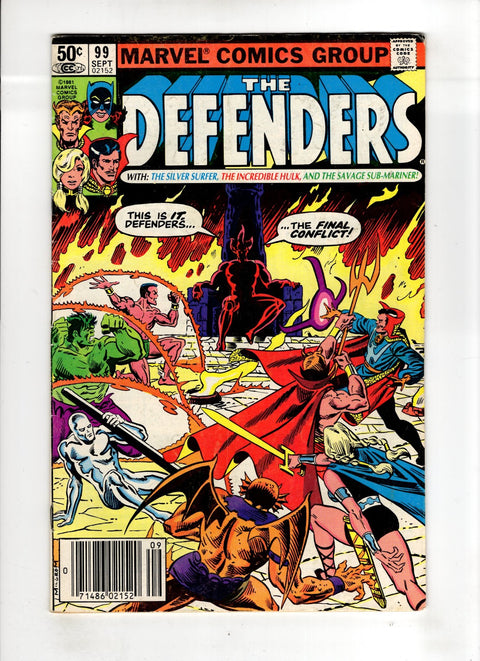 The Defenders, Vol. 1 #99 (1981) Newsstand Edition Newsstand Edition Buy & Sell Comics Online Comic Shop Toronto Canada