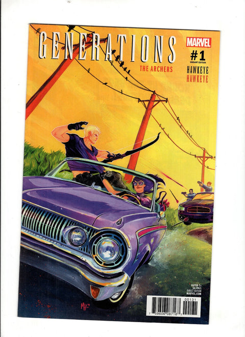 Generations: Hawkeye & Hawkeye #1 (Cvr C) (2017) Incentive Meghan Hetrick Variant C Incentive Meghan Hetrick Variant Buy & Sell Comics Online Comic Shop Toronto Canada