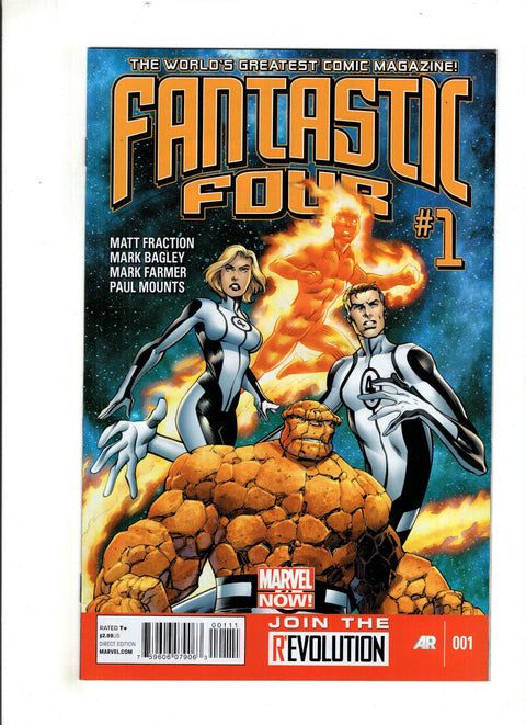 Fantastic Four, Vol. 4 #1 (Cvr A) (2012) Mark Bagley A Mark Bagley Buy & Sell Comics Online Comic Shop Toronto Canada