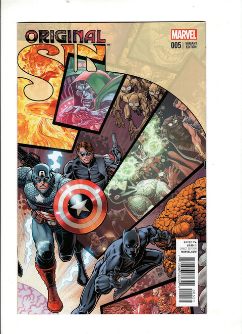 Original Sin #5 (Cvr C) (2014) Variant Arthur Adams Interlocking Battle C Variant Arthur Adams Interlocking Battle Buy & Sell Comics Online Comic Shop Toronto Canada