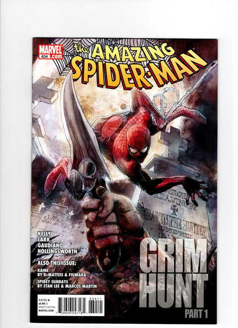 The Amazing Spider-Man, Vol. 2 #634 (Cvr A) (2010) Leinil Francis Yu A Leinil Francis Yu Buy & Sell Comics Online Comic Shop Toronto Canada