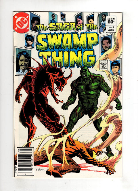 Swamp Thing, Vol. 2 #4 (1982) Newsstand Edition Newsstand Edition Buy & Sell Comics Online Comic Shop Toronto Canada