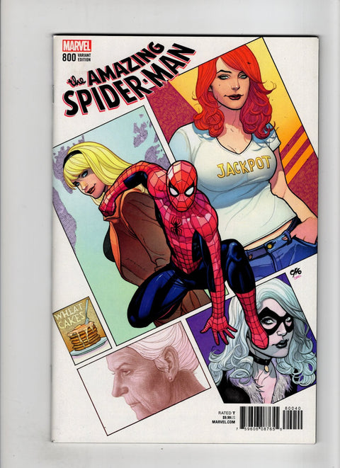 The Amazing Spider-Man, Vol. 4 #800 (2018) Frank Cho Retailer Incentive Variant Frank Cho Retailer Incentive Variant Buy & Sell Comics Online Comic Shop Toronto Canada