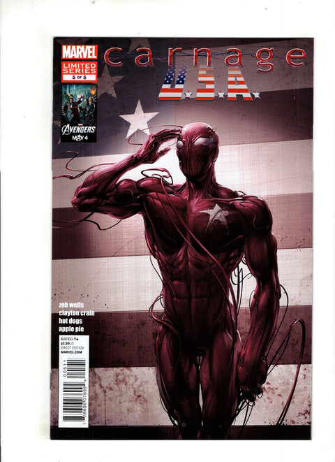 Carnage USA #5 (2012) Clayton Crain Clayton Crain Buy & Sell Comics Online Comic Shop Toronto Canada