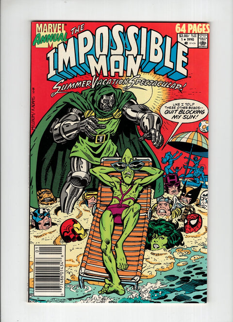 The Impossible Man Summer Vacation Spectacular #1 (1990) Buy & Sell Comics Online Comic Shop Toronto Canada