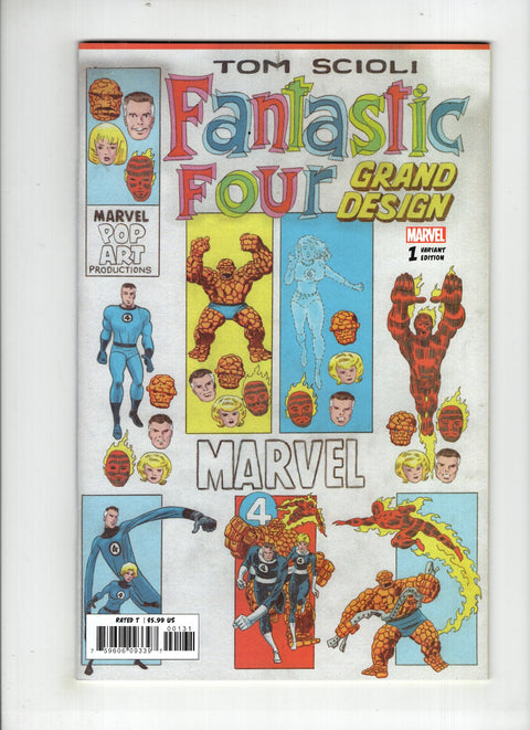 Fantastic Four: Grand Design #1 (Cvr C) (2019) Variant Tom Scioli Corner Box C Variant Tom Scioli Corner Box Buy & Sell Comics Online Comic Shop Toronto Canada