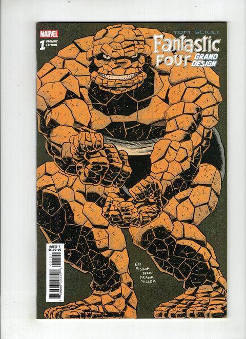 Fantastic Four: Grand Design #1 (Cvr B) (2019) Variant Ed Piskor B Variant Ed Piskor Buy & Sell Comics Online Comic Shop Toronto Canada