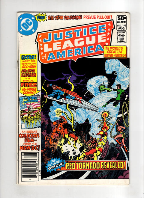 Justice League of America, Vol. 1 #193 (1981) Newsstand Edition Newsstand Edition Buy & Sell Comics Online Comic Shop Toronto Canada