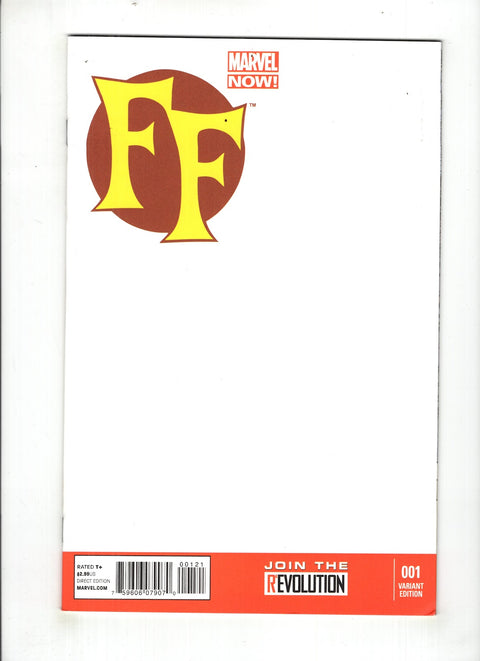 FF, Vol. 2 #1 (Cvr E) (2012) Blank Variant E Blank Variant Buy & Sell Comics Online Comic Shop Toronto Canada